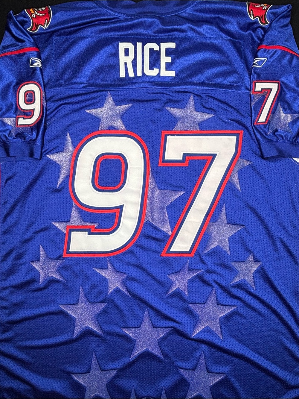 Rare Tampa Bay Buccaneers Simeon Rice 2004 Pro Bowl Reebok Authentic Jersey